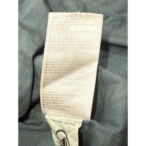 Quiksilver‎ Edition Mens Regular Fit Short Sleeve Button Up Shirt Blue Plaid XXL - Picture 11 of 12